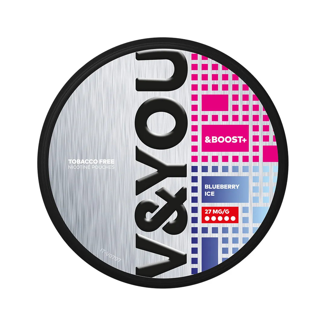 V&YOU &BOOST+ Mirtilo Gelado